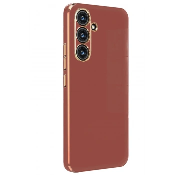Mey İthalat®  Samsung Galaxy M34 5G Kılıf Volet Silikon - Kırmızı
