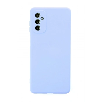 Mey İthalat®  Samsung Galaxy M52 5G Kılıf Nano içi Kadife Silikon - Lila