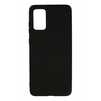 Mey İthalat®  Samsung Galaxy S20 Plus Kılıf Nano içi Kadife Silikon - Siyah