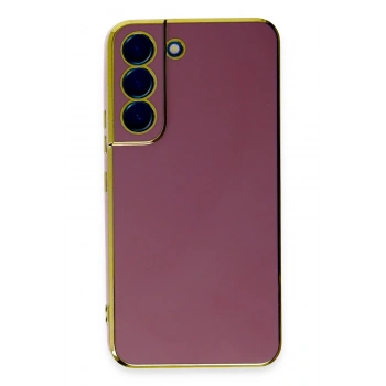 Mey İthalat®  Samsung Galaxy S21 FE Kılıf Volet Silikon - Kırmızı