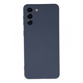 Mey İthalat®  Samsung Galaxy S21 Plus Kılıf Nano içi Kadife Silikon - Gri