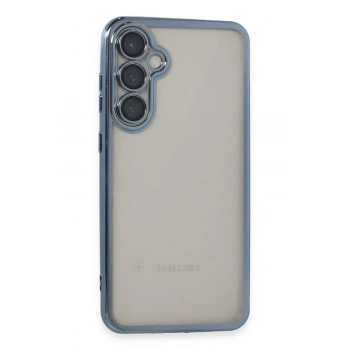 Mey İthalat®  Samsung Galaxy S23 FE Kılıf  Lensli Silikon - Açık Mavi