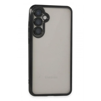 Mey İthalat®  Samsung Galaxy S23 FE Kılıf  Lensli Silikon - Siyah