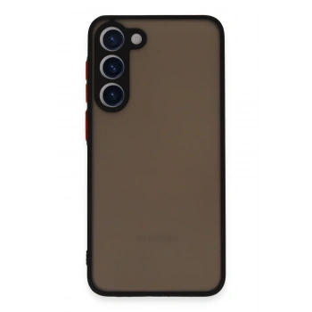 Mey İthalat®  Samsung Galaxy S23 Plus Kılıf Montreal Silikon Kapak - Siyah