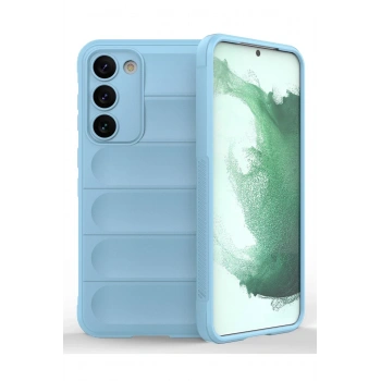 Mey İthalat®  Samsung Galaxy S23 Plus Kılıf Optimum Silikon - Sky Blue