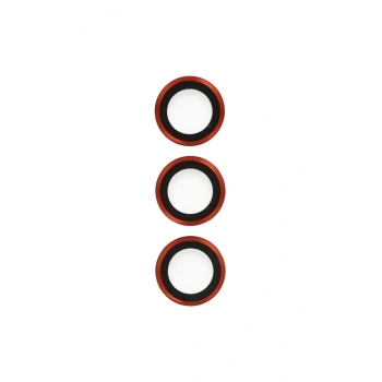 Mey İthalat®  Samsung Galaxy S23 Ultra Metal Kamera Lens - Kırmızı