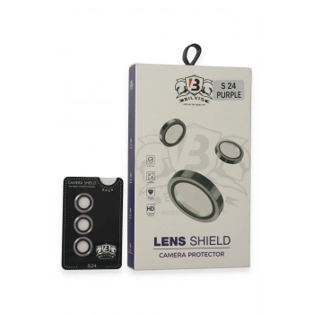 Mey İthalat®  Samsung Galaxy S24 Bilvis Titan Kamera Lens - Derin Mor
