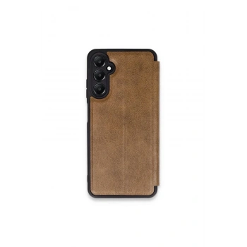 Mey İthalat®  Samsung Galaxy S24 FE Kılıf Flip Cover - Taba