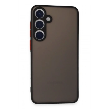 Mey İthalat®  Samsung Galaxy S24 Kılıf Montreal Silikon Kapak - Siyah