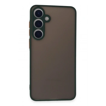 Mey İthalat®  Samsung Galaxy S24 Kılıf Montreal Silikon Kapak - Yeşil