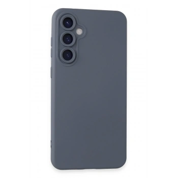 Mey İthalat®  Samsung Galaxy S24 Kılıf Nano içi Kadife Silikon - Gri