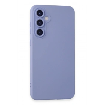 Mey İthalat®  Samsung Galaxy S24 Kılıf Nano içi Kadife Silikon - Lila