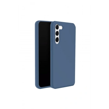 Mey İthalat®  Samsung Galaxy S24 Plus Kılıf First Silikon - Mavi
