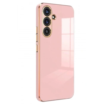 Mey İthalat®  Samsung Galaxy S25 Plus Kılıf Volet Silikon - Pembe