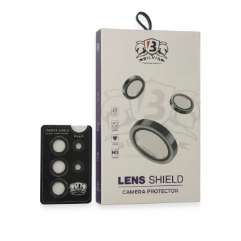 Mey İthalat®  Samsung Galaxy S25 Ultra Bilvis Titan Kamera Lens - Siyah