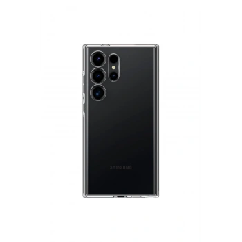 Mey İthalat®  Samsung Galaxy S25 Ultra Kılıf Lüx Şeffaf Silikon