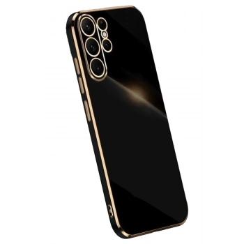 Mey İthalat®  Samsung Galaxy S25 Ultra Kılıf Volet Silikon - Siyah