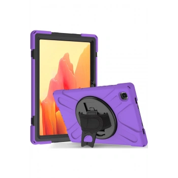 Mey İthalat®  Samsung Galaxy T220 Tab A7 Lite 8.7 Kılıf Amazing Tablet Kapak - Mor
