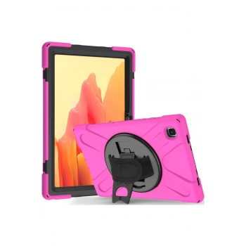 Mey İthalat®  Samsung Galaxy T220 Tab A7 Lite 8.7 Kılıf Amazing Tablet Kapak - Pembe