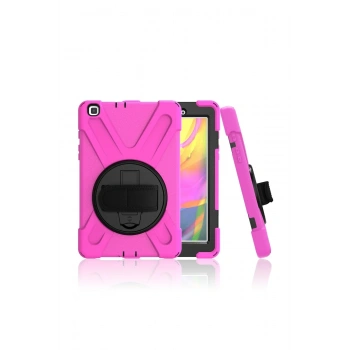 Mey İthalat®  Samsung Galaxy T290 Tab A 8 Kılıf Amazing Tablet Kapak - Pembe