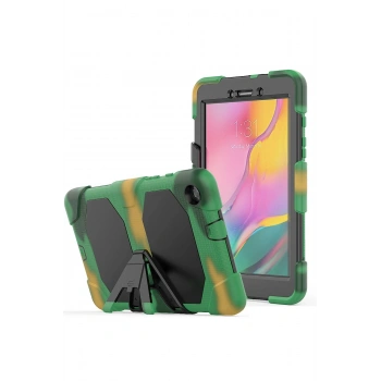 Mey İthalat®  Samsung Galaxy T290 Tab A 8 Kılıf Griffin Tablet Kapak - Kamuflaj