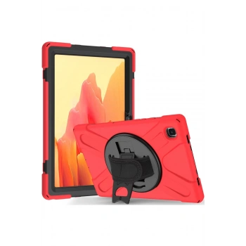 Mey İthalat®  Samsung Galaxy T500 Tab A7 10.4 Kılıf Amazing Tablet Kapak - Kırmızı