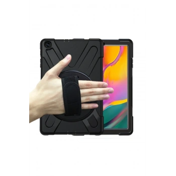 Mey İthalat®  Samsung Galaxy T510 Tab A 10.1 Kılıf Amazing Tablet Kapak - Siyah
