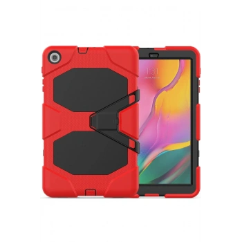 Mey İthalat®  Samsung Galaxy T510 Tab A 10.1 Kılıf Griffin Tablet Kapak - Kırmızı
