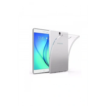 Mey İthalat®  Samsung Galaxy T560 Tab E 9.7 Kılıf Tablet Şeffaf Silikon