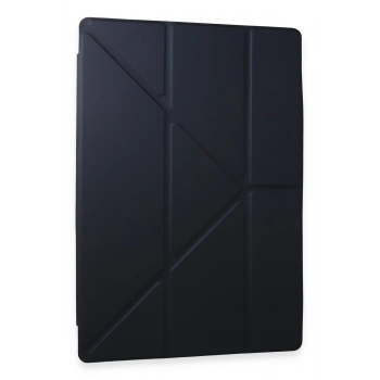 Mey İthalat®  Samsung Galaxy Tab A9 Plus Kılıf Kalemlikli Mars Tablet Kılıfı - Lacivert