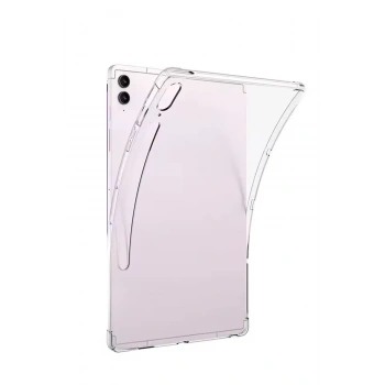 Mey İthalat®  Samsung Galaxy Tab S10 FE Plus 13.1 Kılıf Anti Shock Tablet Silikon - Şeffaf