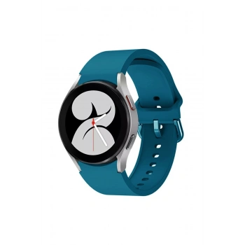 Mey İthalat®  Samsung Galaxy Watch 4 Klasik Kordon - Petrol Mavisi