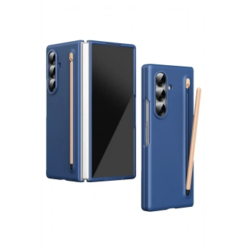 Mey İthalat®  Samsung Galaxy Z Fold 6 Hole Fold Kapak - Lacivert