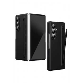 Mey İthalat®  Samsung Galaxy Z Fold 6 Hole Fold Kapak - Siyah
