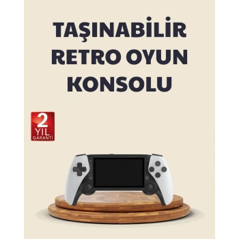 Mey İthalat® Şarjlı, Hafıza Kart Destekli Oyun Konsolu