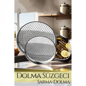 Mey İthalat® Sarma Dolma Süzgeci 2 li Set