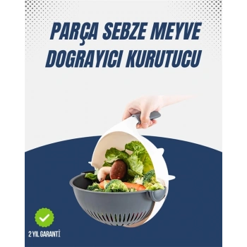 Mey İthalat® Sebze Doğrama ve Rendeleme İçin Pratik Mutfak Aparatı