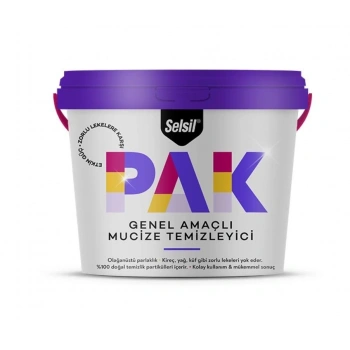 Mey İthalat® Selsil PAK Genel Amaçlı Mucize Temizleyici 500 gr