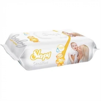 Mey İthalat® Sensitive Islak Havlu Mendil 90 Adet