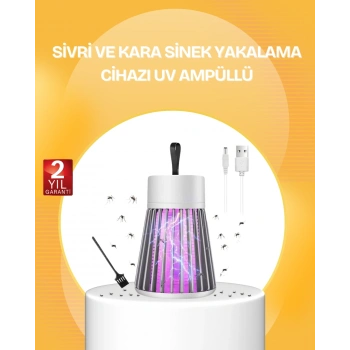 Mey İthalat® Sessiz ve Güvenli Sivrisinek Kovucu Lamba