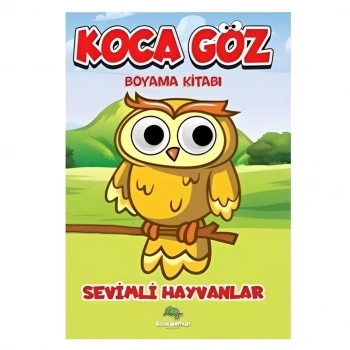 Mey İthalat® Sevimli Hayvanlar Boyama Kitabı