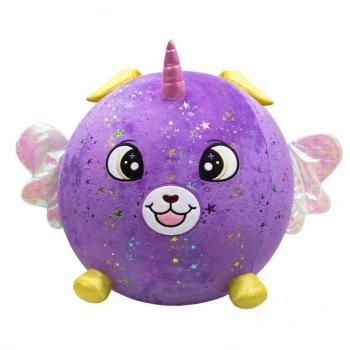 Mey İthalat® Şişme Peluş Mor Köpek XXL Shiny Corns S2