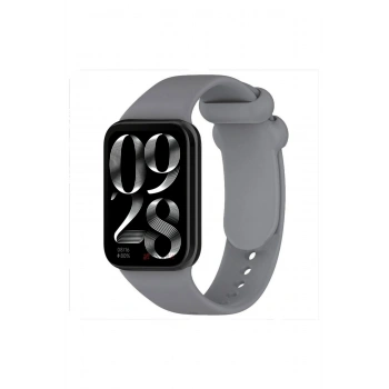 Mey İthalat®   Smart Band 8 Pro Klasik Kordon - Füme