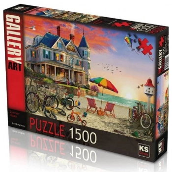 Mey İthalat®  Summer House Puzzle 1500 Parça 22044