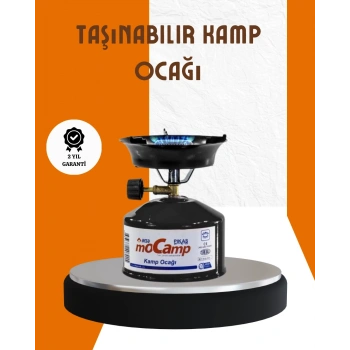 Mey İthalat® Taşınabilir Metal Gövdeli Kamp Ocağı Seti