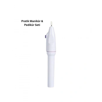 Mey İthalat® Taşınabilir Profesyonel Manikür Pedikür Seti