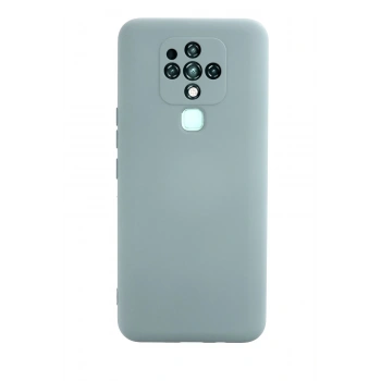 Mey İthalat®  Tecno Camon 16 Kılıf Nano içi Kadife Silikon - Buz Mavisi