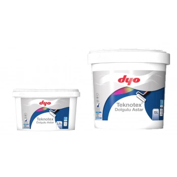 Mey İthalat®  Teknotex Dolgulu Dış Cephe Astarı 2,5 Litre Beyaz