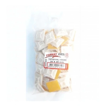 Mey İthalat® Topart 01649 28X28 Yapışkan Kroşe (100 Adet)