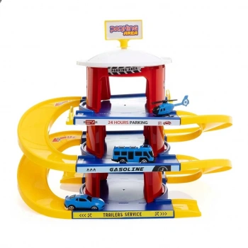 Mey İthalat® Toyflyer 17 Parça Otopark Garaj Seti